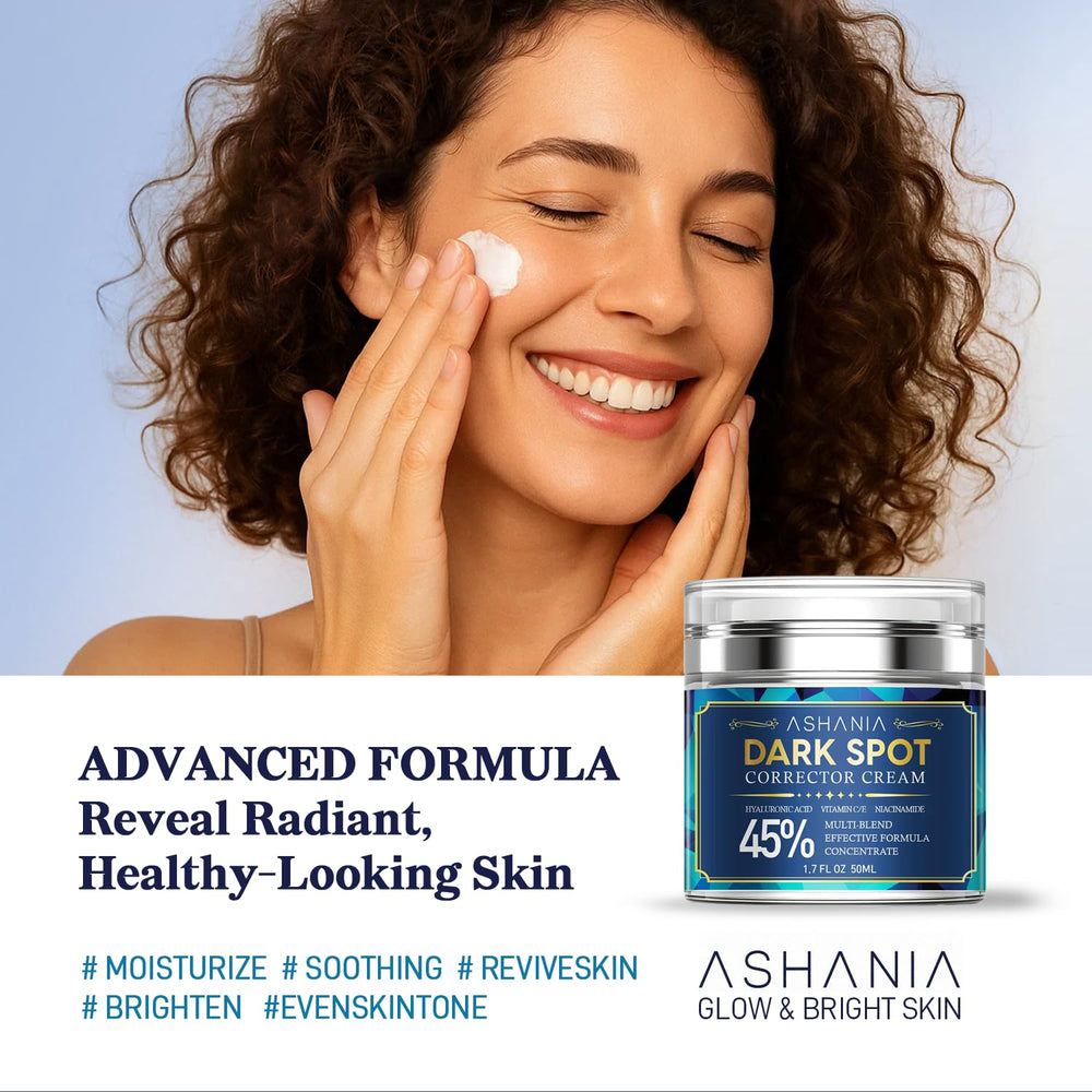 Ashania – goutte de sérum avec pipette, application ciblée sur les taches.