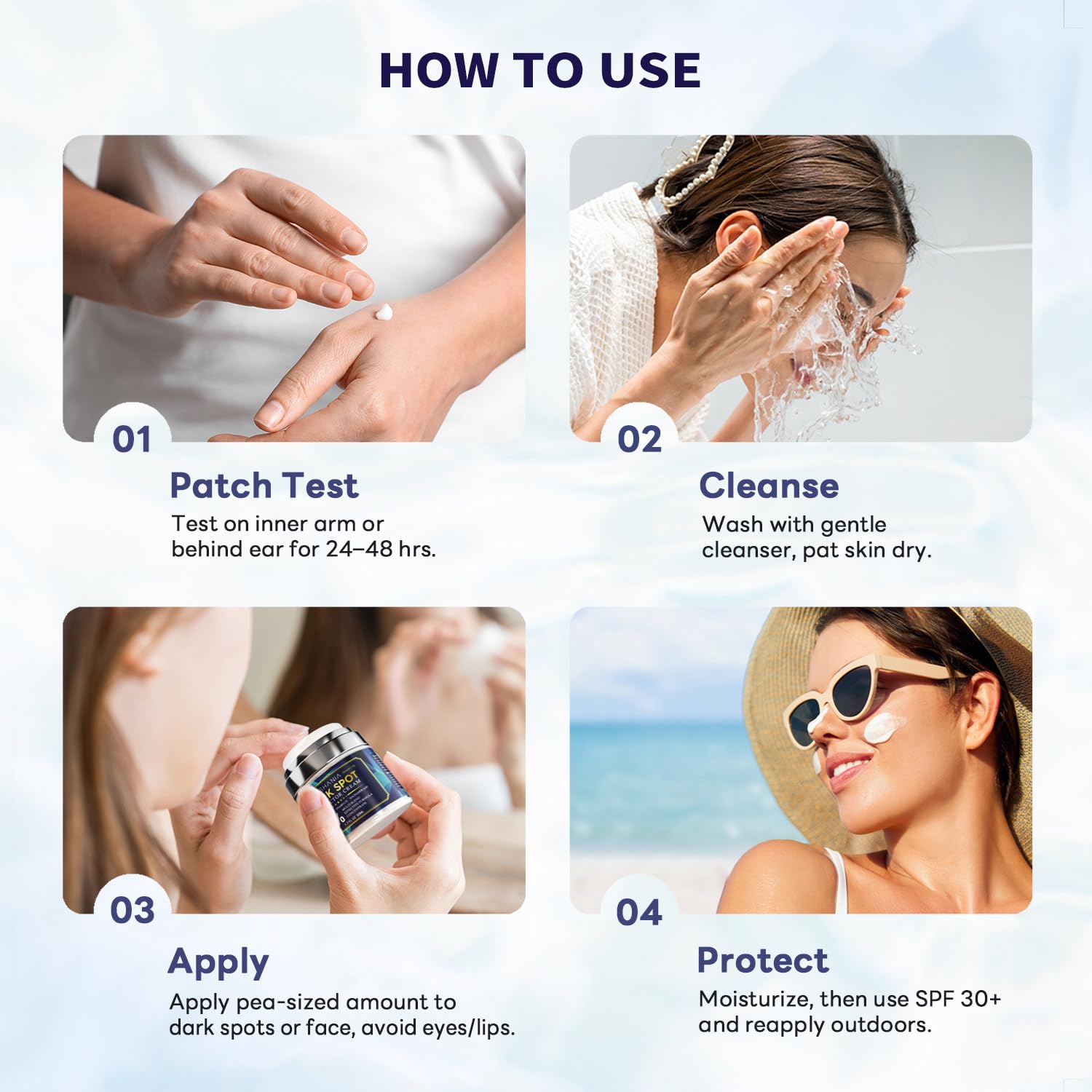 Ashania Sérum niacinamide et vitamine C pour l'éclat.