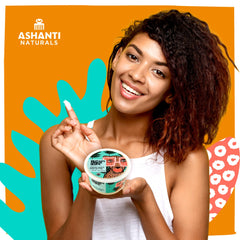 Ashanti Naturals liste ingrédients karité blanc, ingrédients naturels.