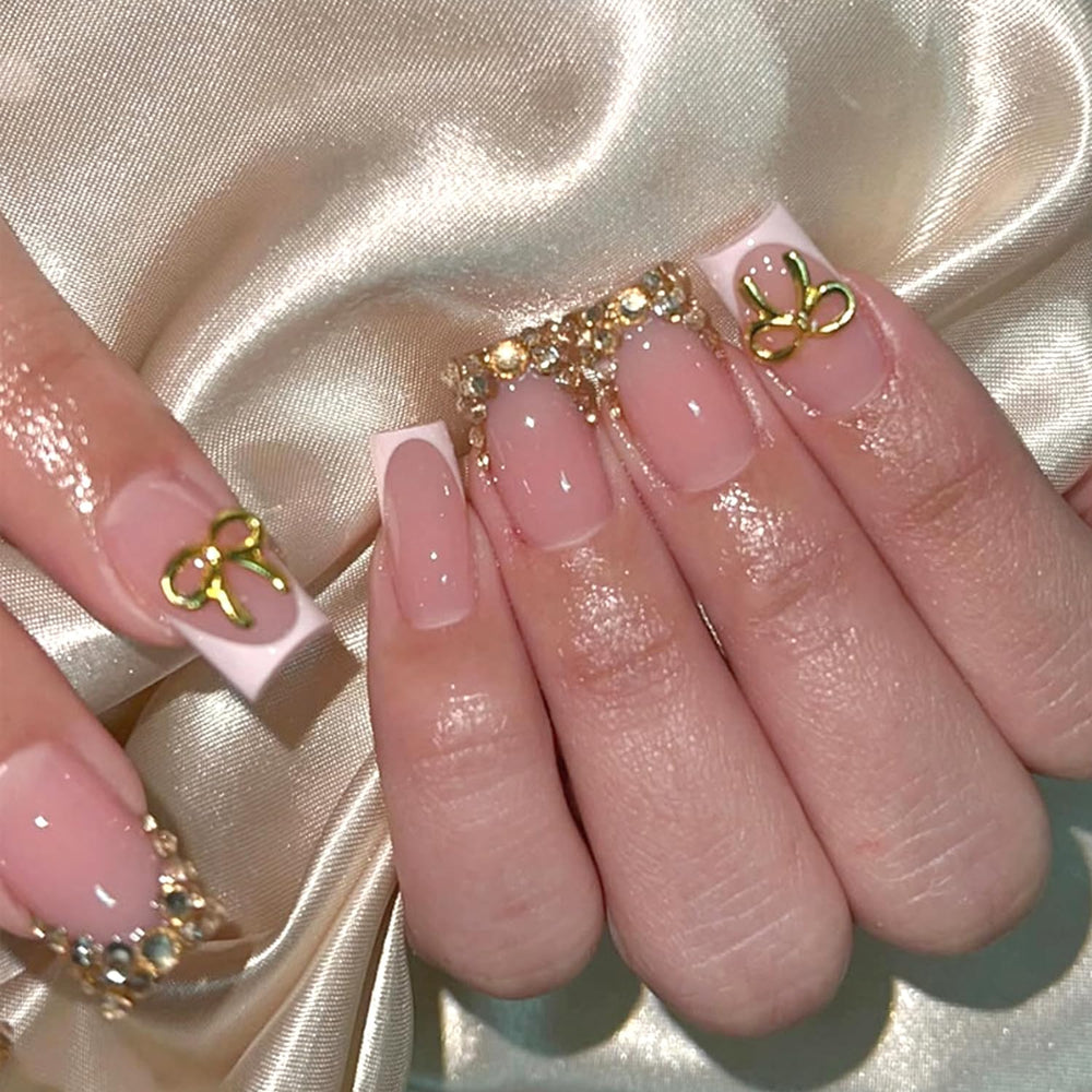 Ashowner ongles press-on – style 3 pour une touche glamour.