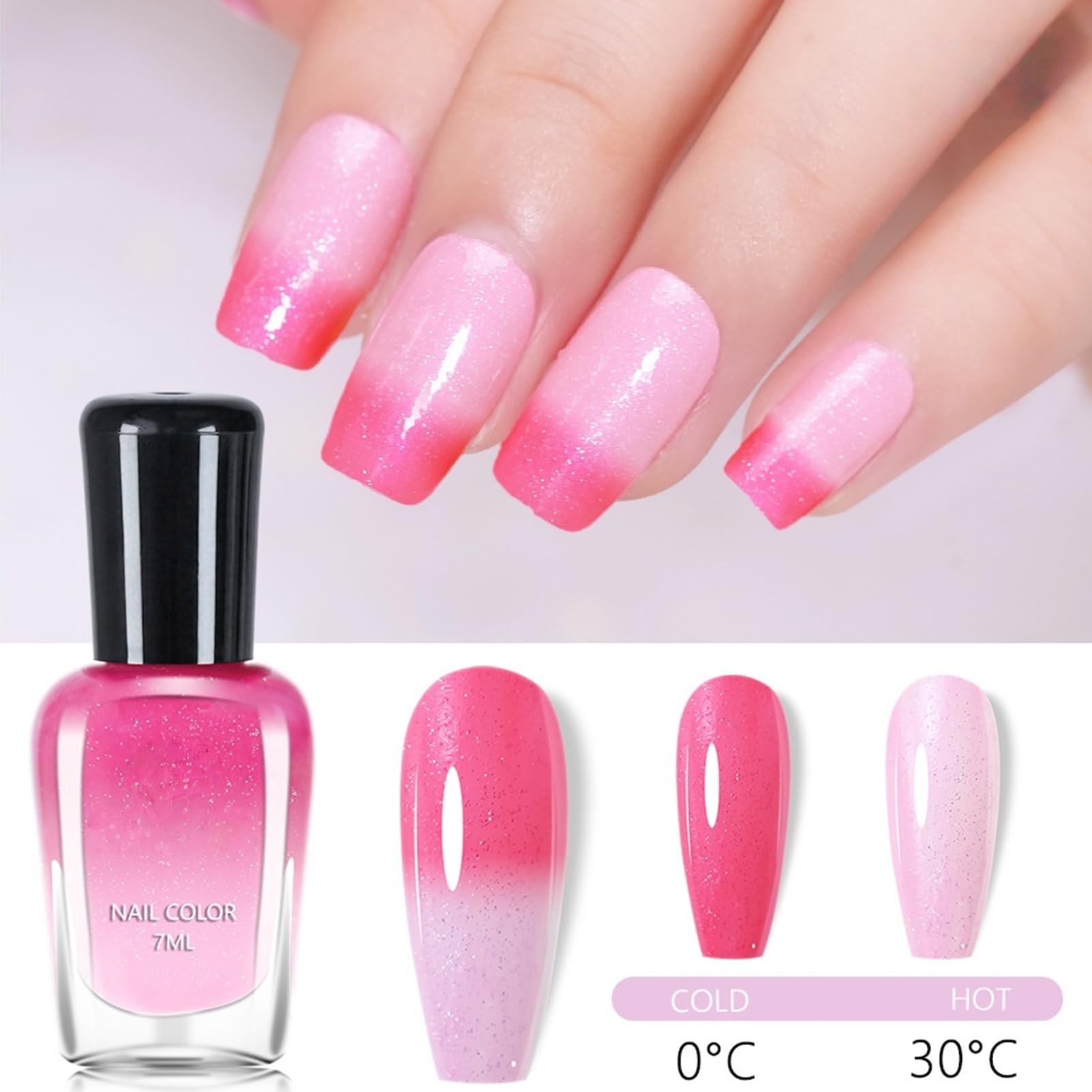 ASMAYSA Coffret vernis – cadeau élégant de 4 bouteilles.