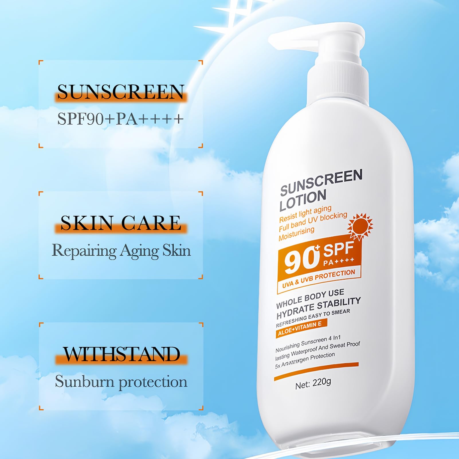 ASMAYSA fini non gras SPF90, texture légère pour la peau.