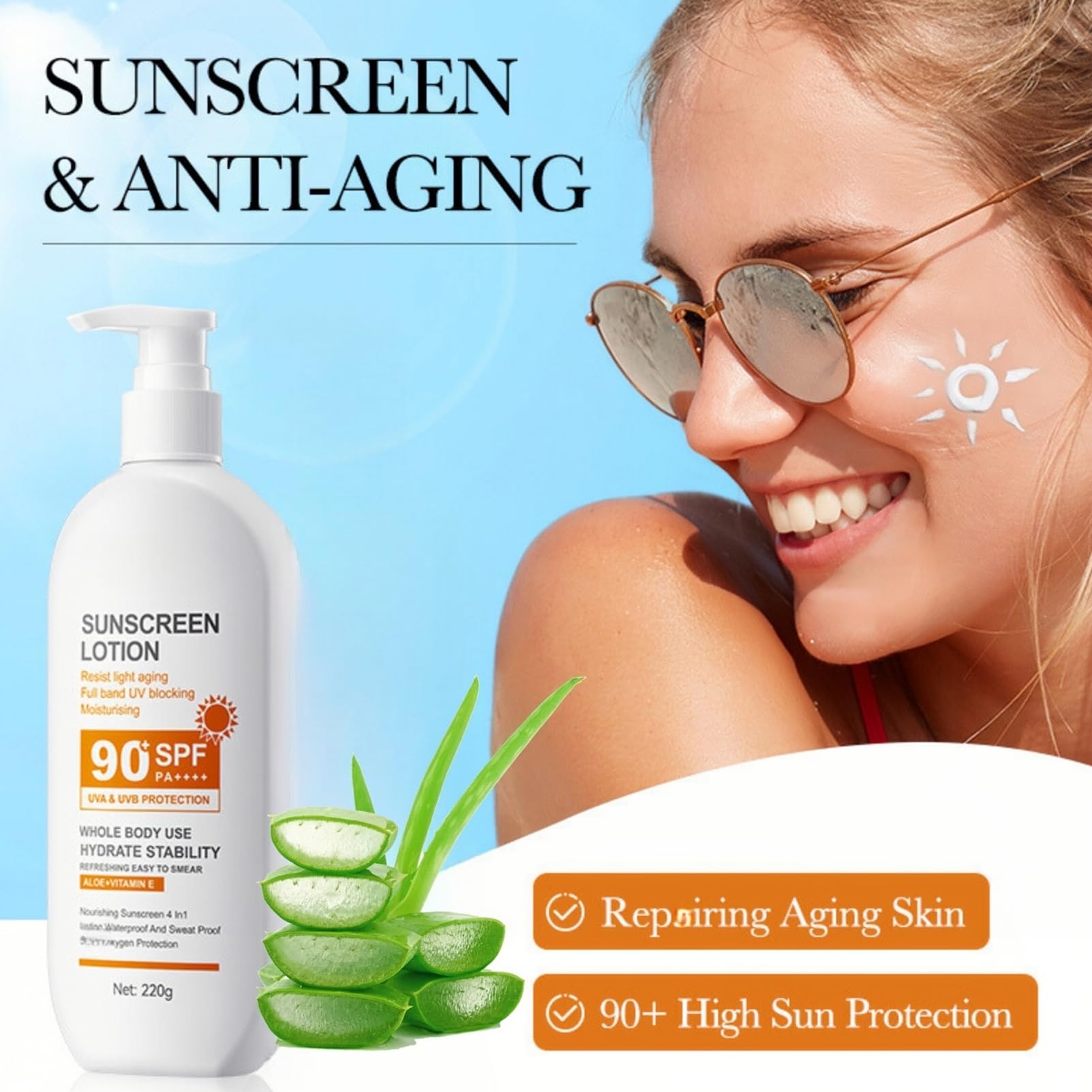 ASMAYSA protection SPF90 pour toute la famille en plein air.