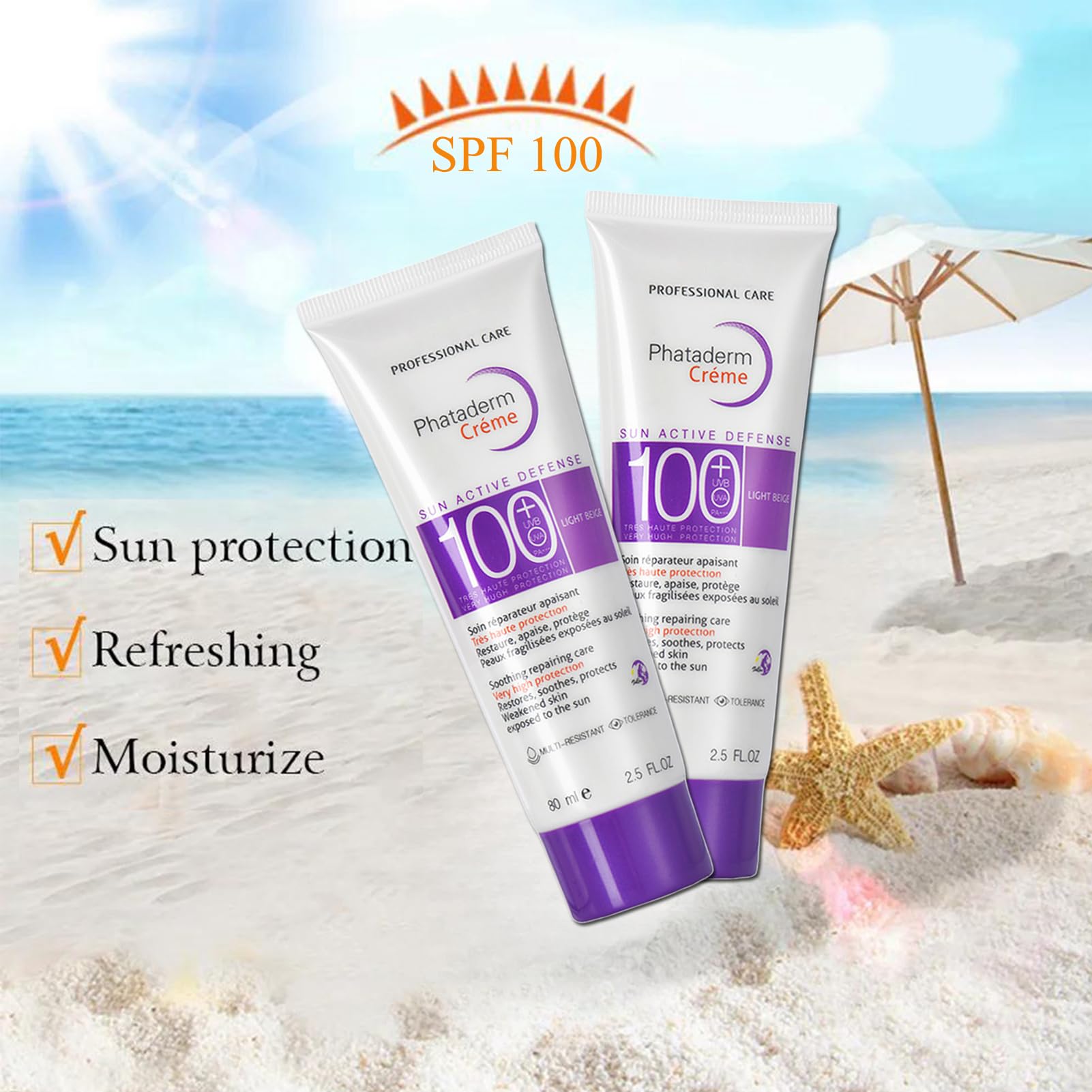ASMAYSA SPF100 – protection sport et plein air pour activites exterieures