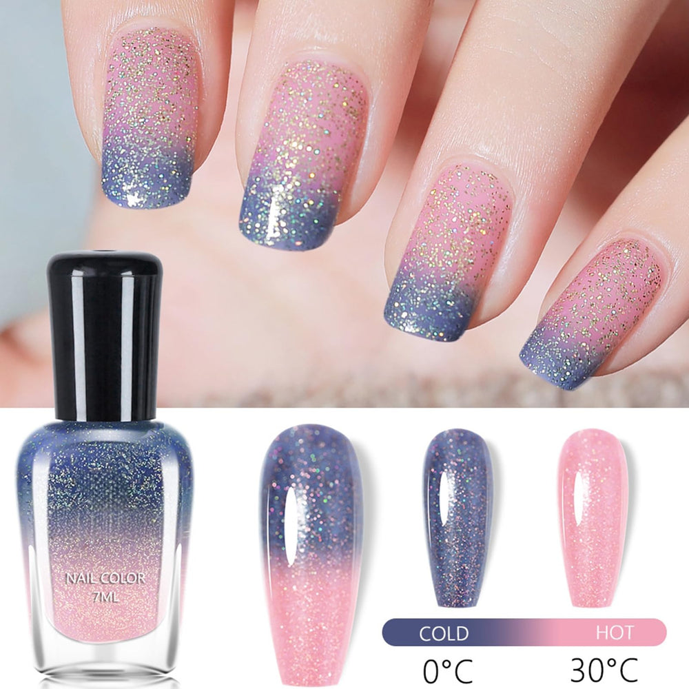 ASMAYSA Vernis dégradé – couleurs qui évoluent selon la température.