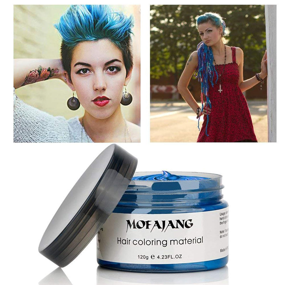 Asocrew couleur temporaire longue tenue sans résidu gras après séchage.