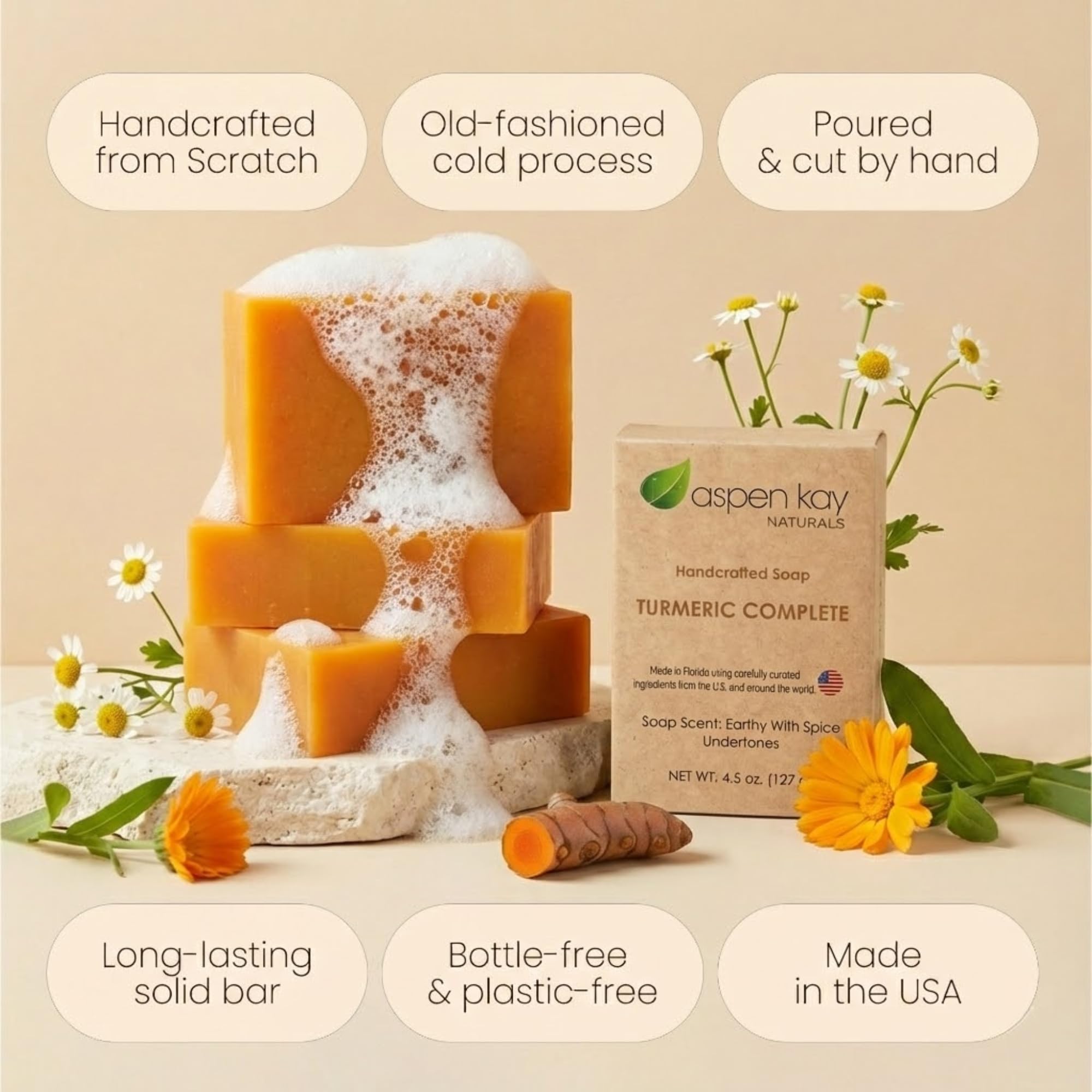 Beurre de shea bio Aspen Kay Naturals pour nourrir la peau.