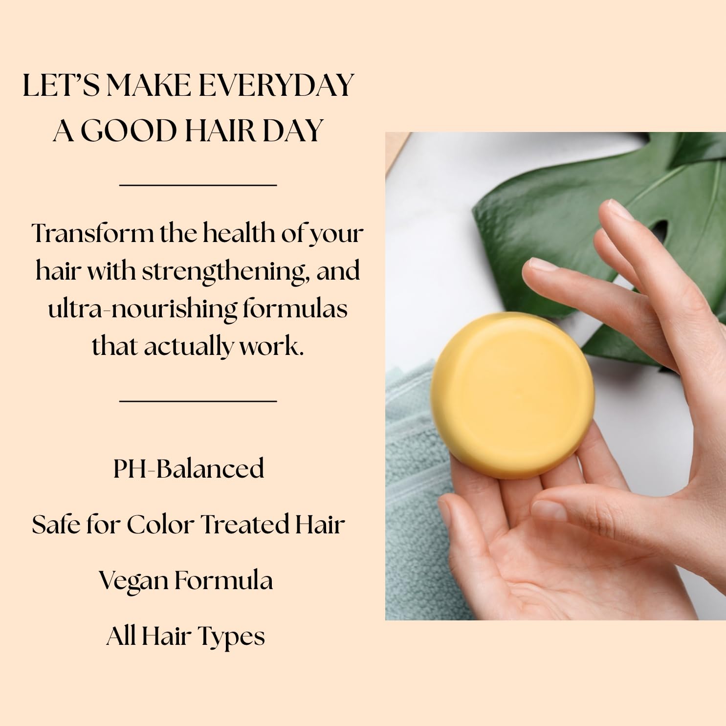 Sweet orange and lemongrass aroma fills the bathroom after use.