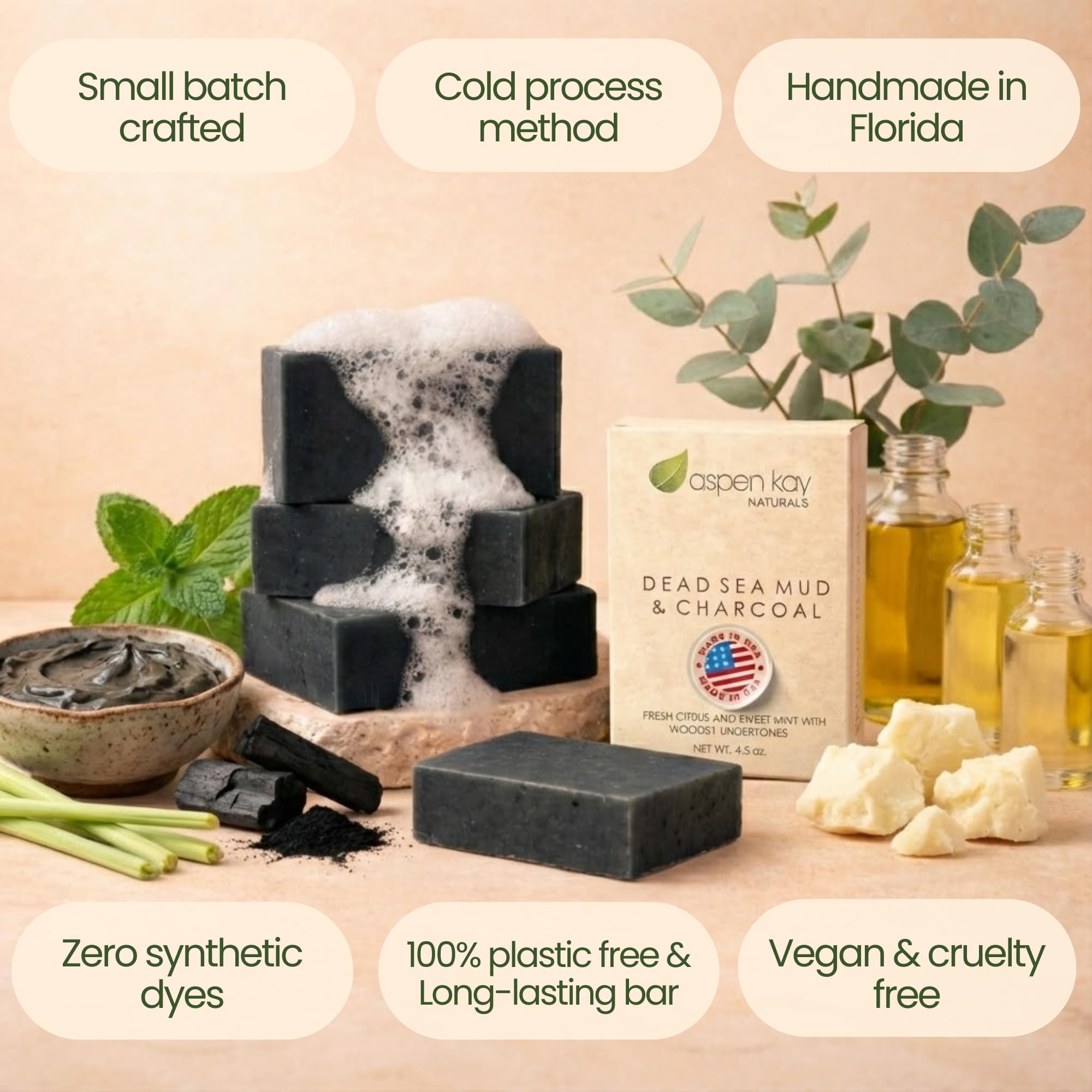 Huile essentielle eucalyptus d'Aspen Kay Naturals: effet rafraîchissant et apaisant