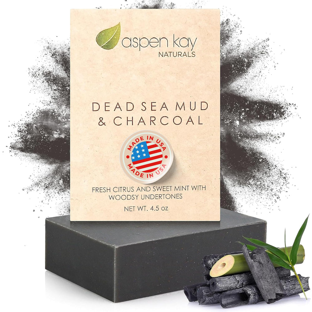 Savon Aspen Kay Naturals argile mer morte: purifie et rafraîchit la peau