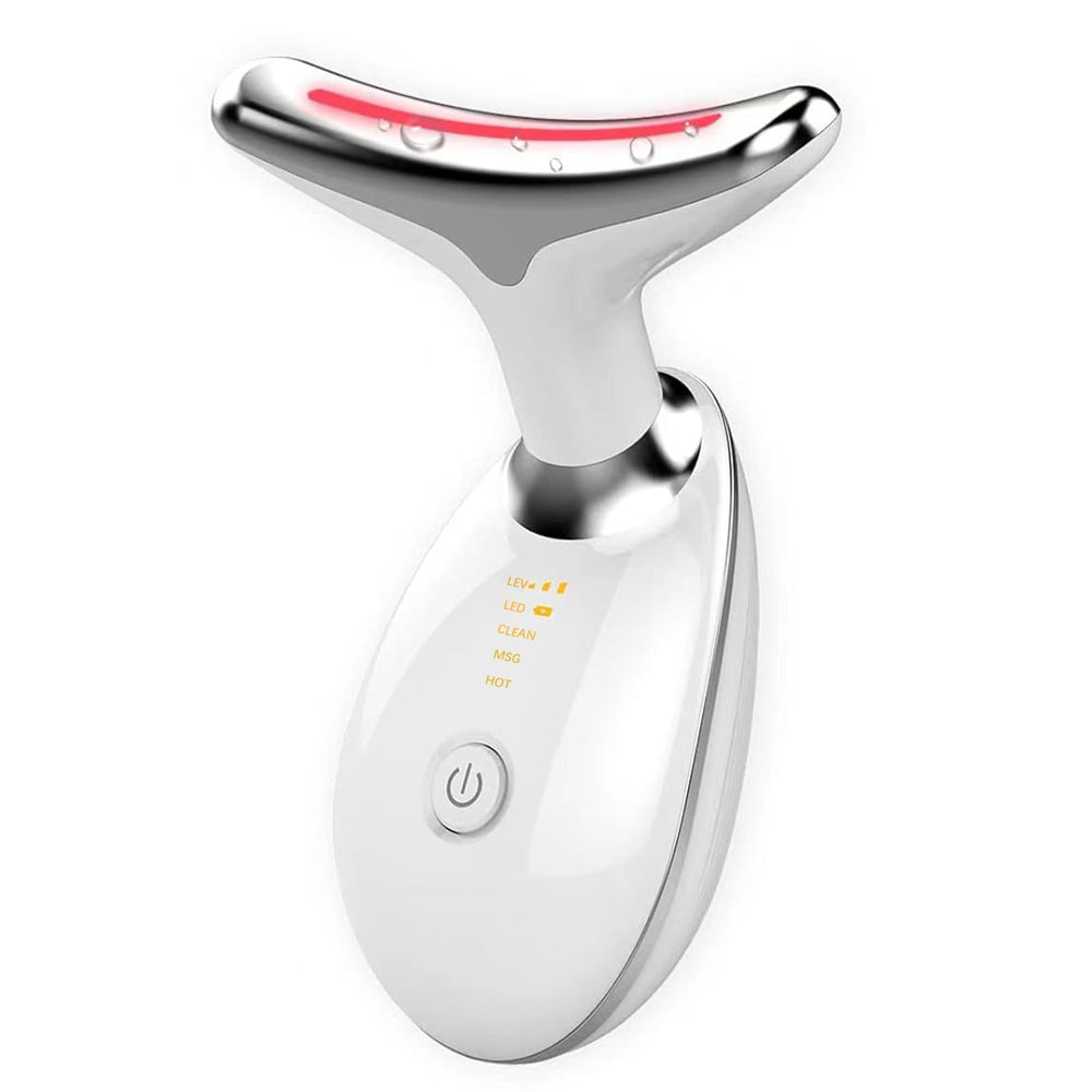 Masseur cou et visage ASSIOAS au design ergonomique pour confort optimal.