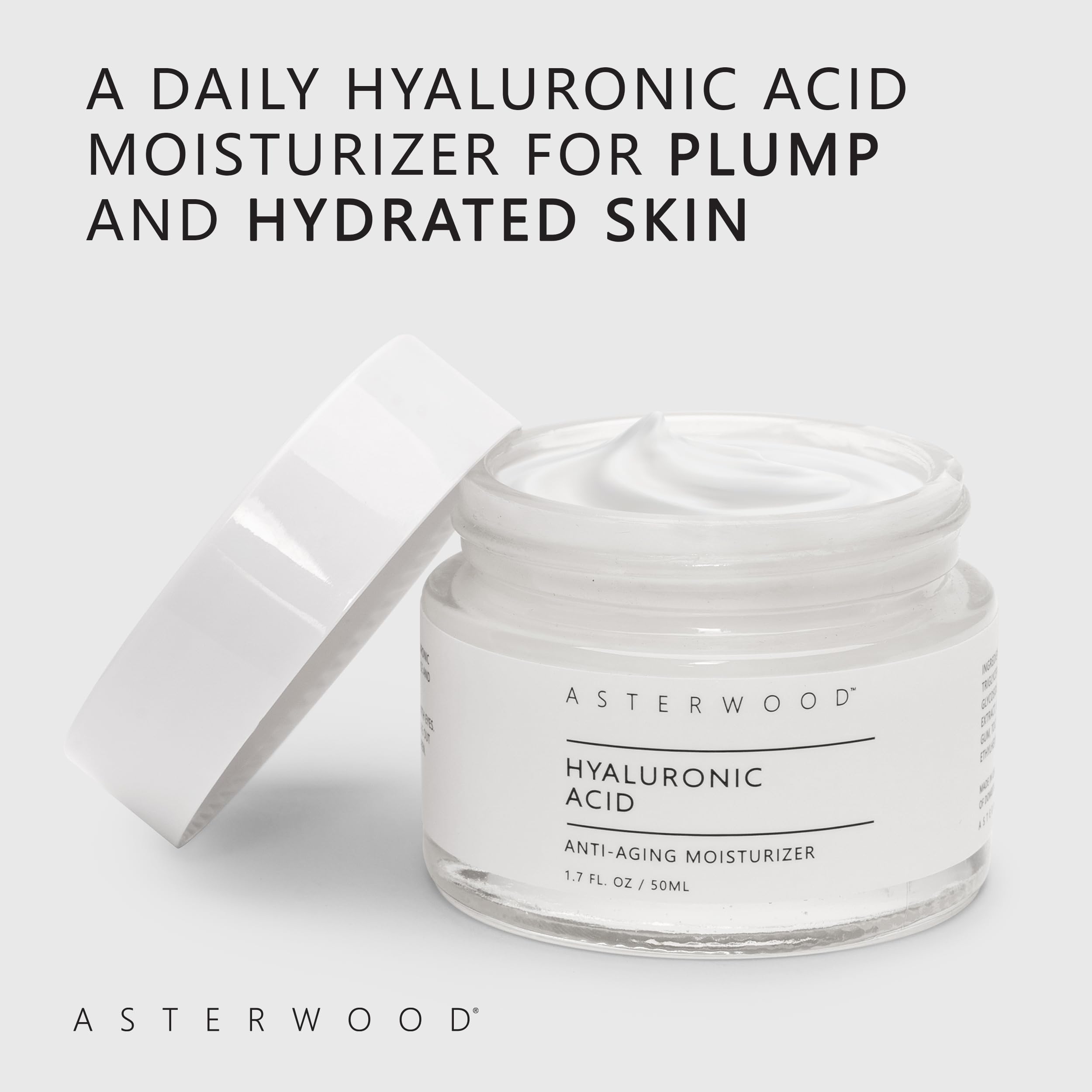 Asterwood Hyaluronique - texture légère et absorption rapide.