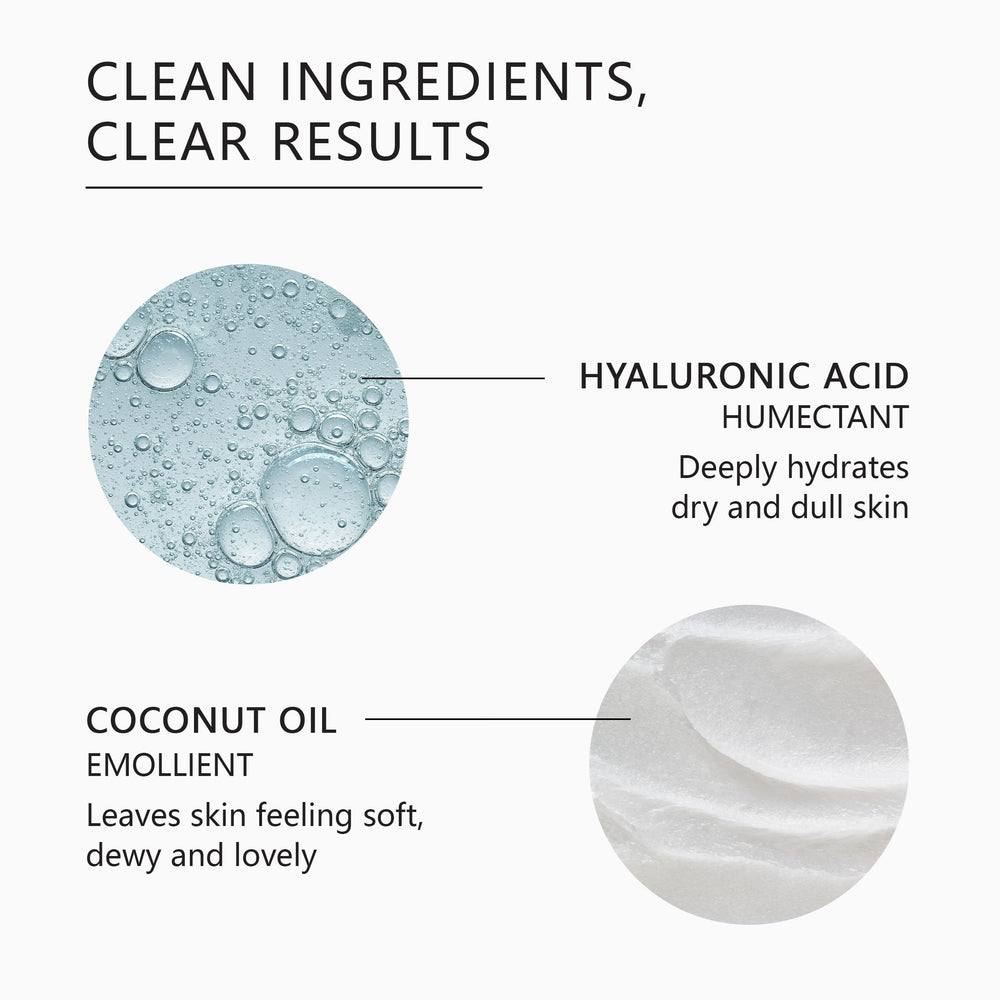 Asterwood Savon Visage Hyaluronique - texture crèmeuse qui nettoie sans tiraillement.