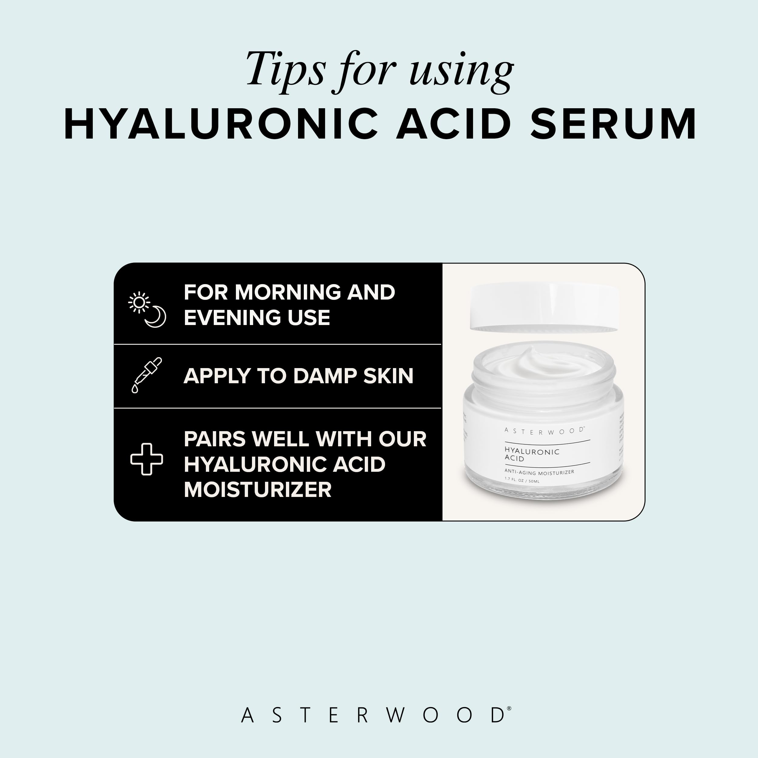 Formule Asterwood sans parabènes, idéale pour peaux sensibles