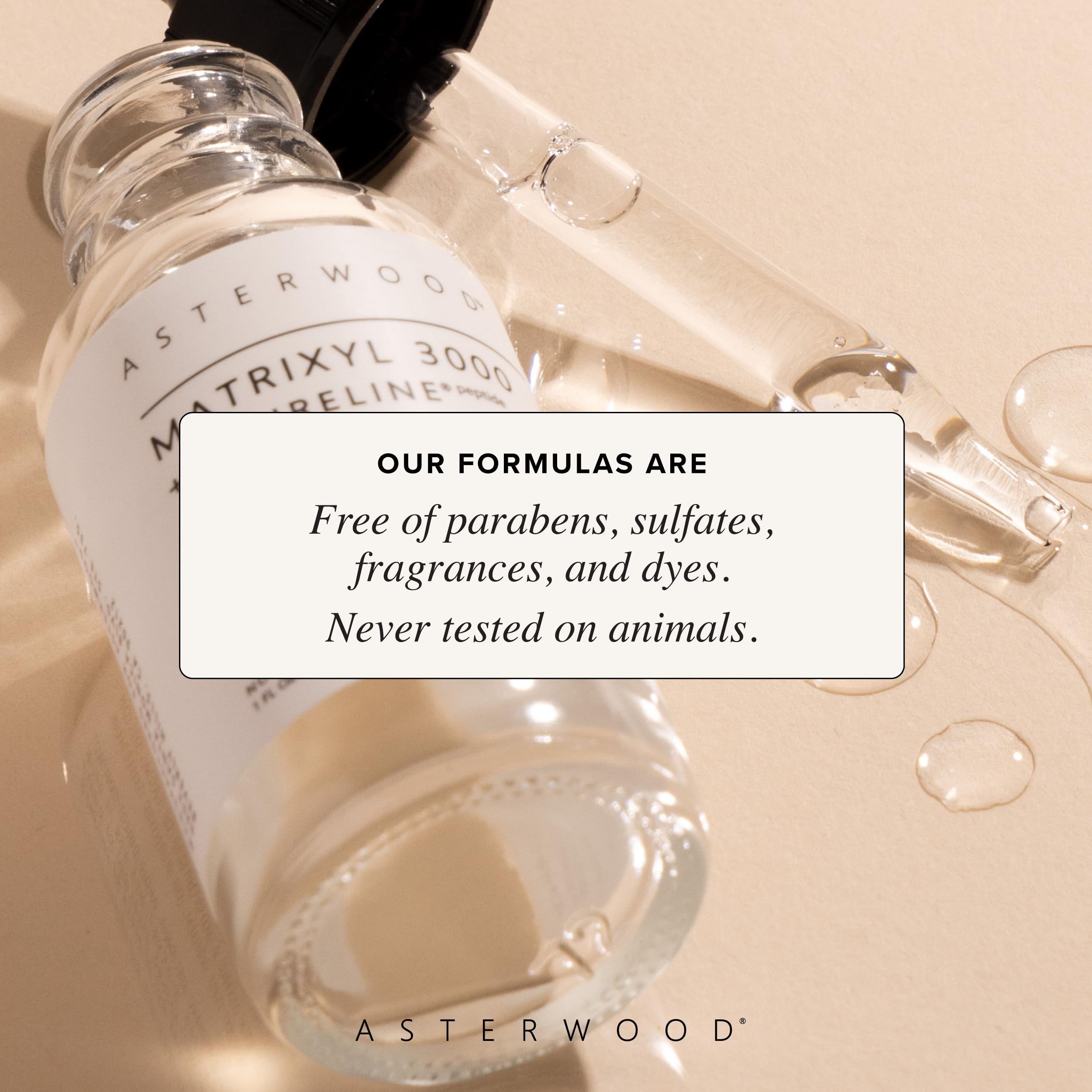 Emballage simple et sans parfum Asterwood Matrixyl 3000 + Argireline