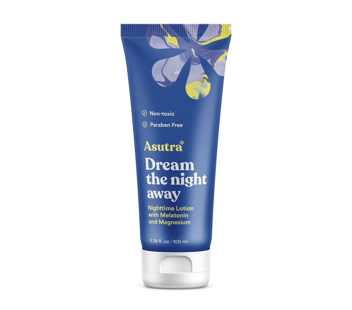 ASUTRA flacon-lotion-magnésium pour le sommeil et l'hydratation.