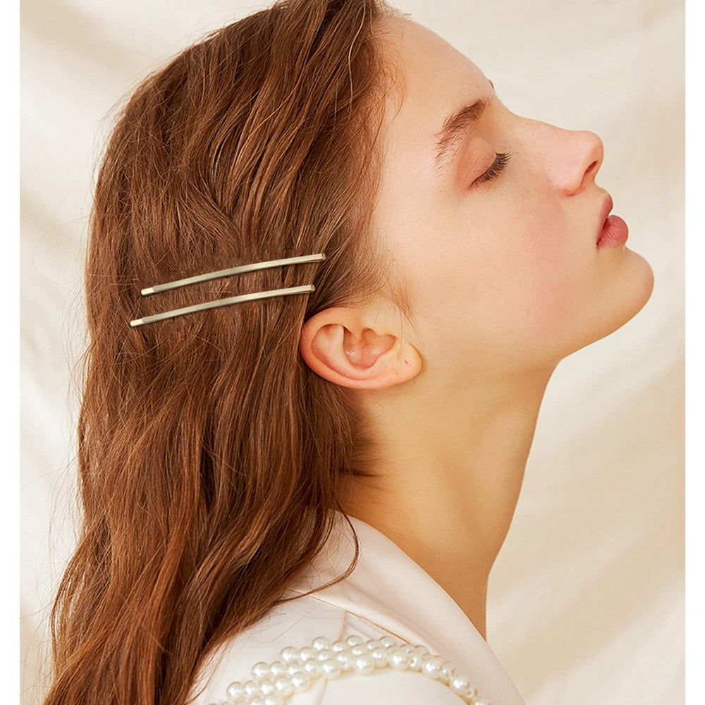 Accessoires cheveux dorés Aswewamt, modèle géant pour tenue fiable au quotidien.