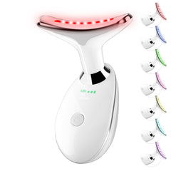Atarnayar Masseur-Cou Visage 7 Couleurs en action pour relaxation et absorption accrue.