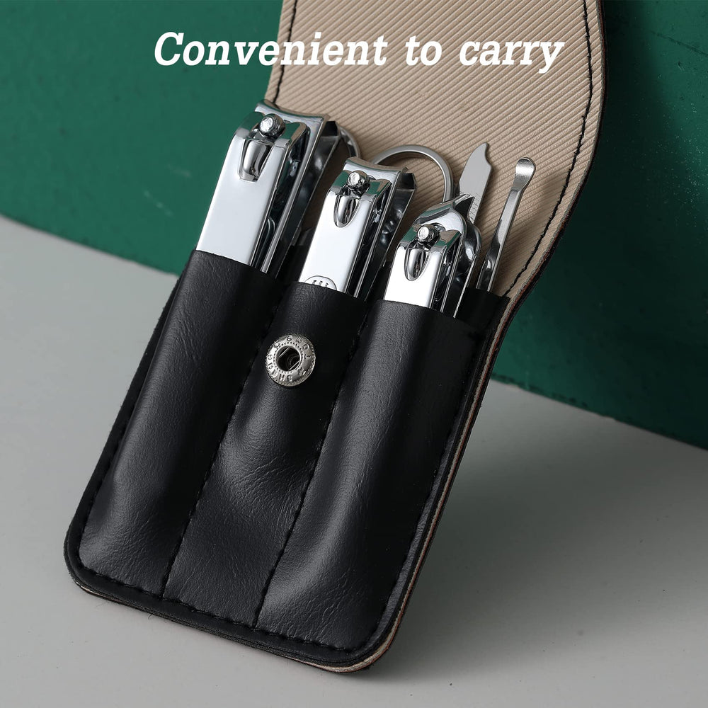 Emballage cadeau Atimier noir, idée cadeau pratique pour l'entretien des ongles.