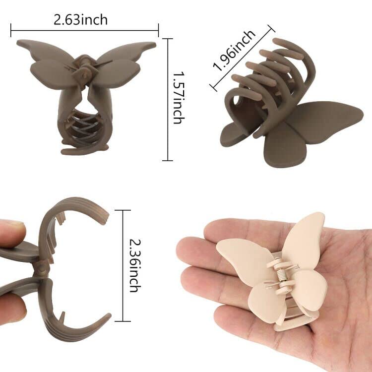 Pinces papillon Atoden usage quotidien, clips robustes pour routine beauté.