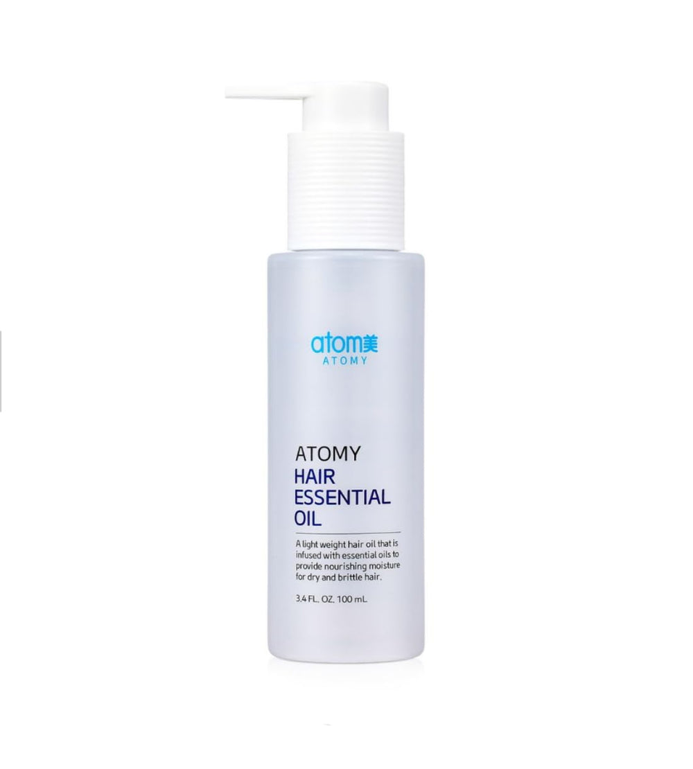 L'huile A.t.o.m.y, flacon-huile-cheveux, douceur et brillance naturelles.