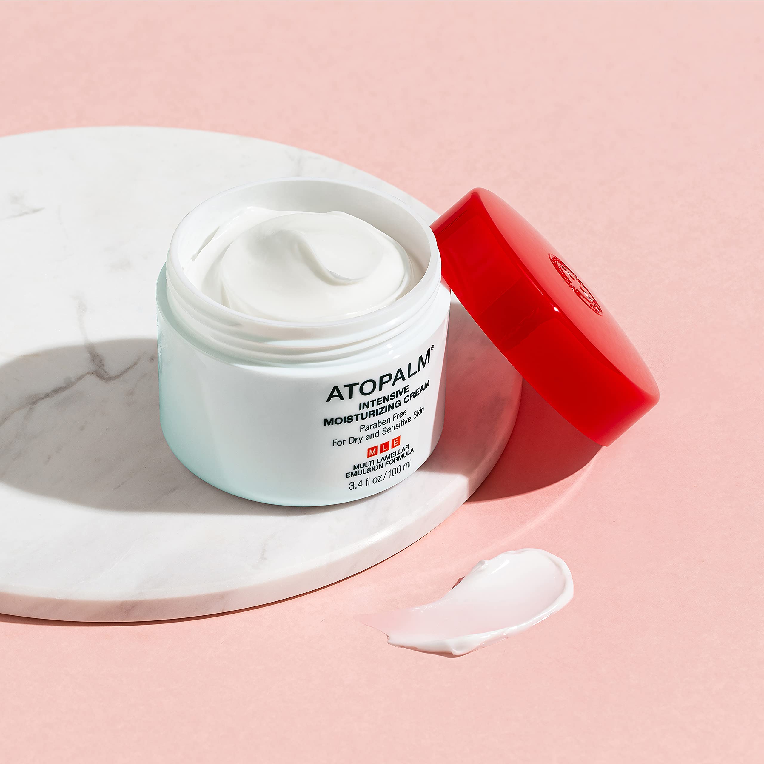 ATOPALM Crème Hydratante Intensive – technologie MLE favourisant absorption et hydratation durables.