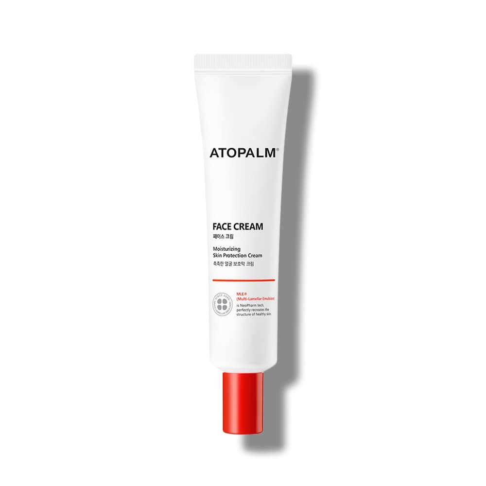 ATOPALM crème-visage-hydratante-quotidienne : nourrit et renforce la barrière cutanée.