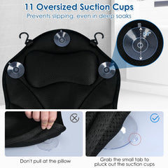 Atsuwell attaches doubles pour sécher et ranger facilement le coussin bain.