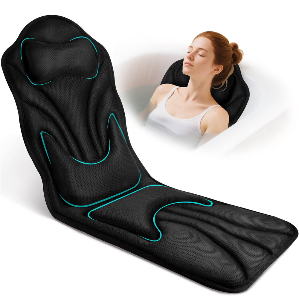 Atsuwell coussin bain corps entier ergonomique pour un soutien lombaire et cervical confortable.