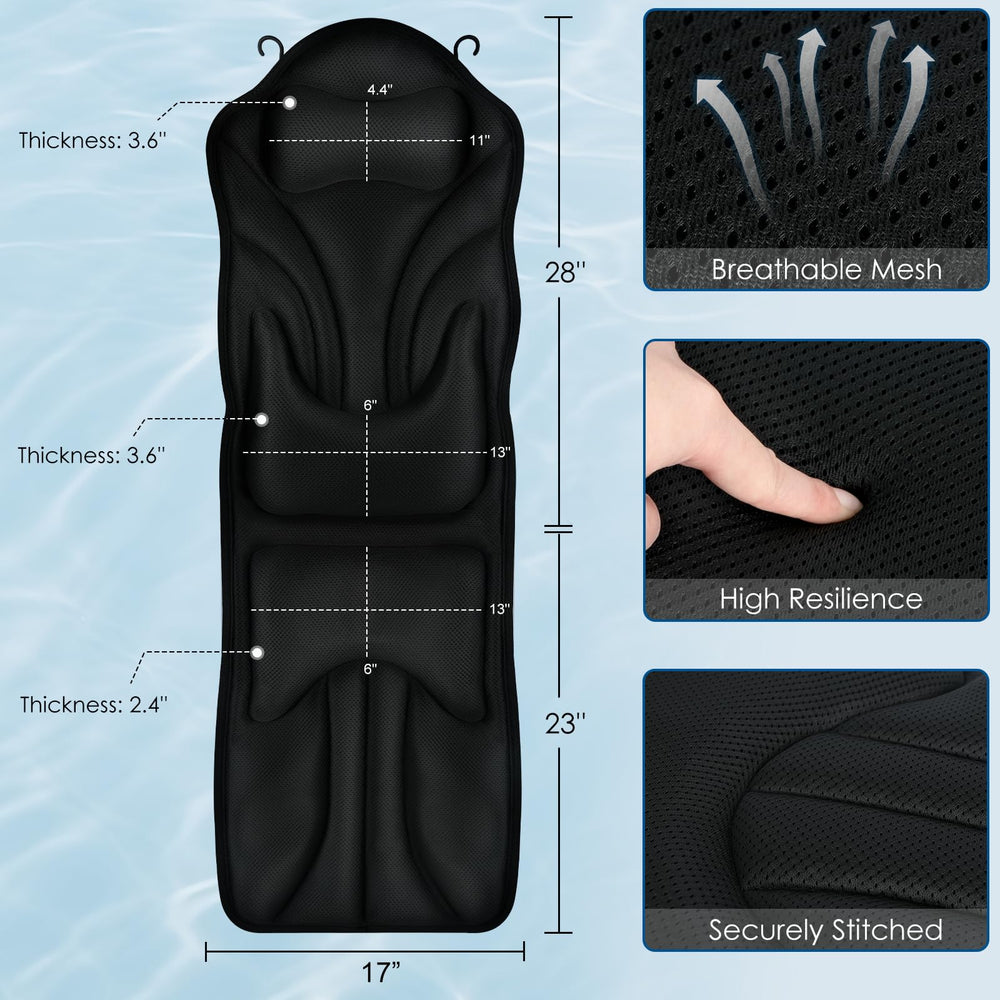 Atsuwell ventouses anti-glisse 11: fixation fiable sur baignoire pour une séance bain sans glissade.