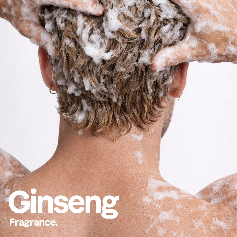 ATTITUDE mousse légère, visible sur le dessus, démontrant une expérience de douche fluide.