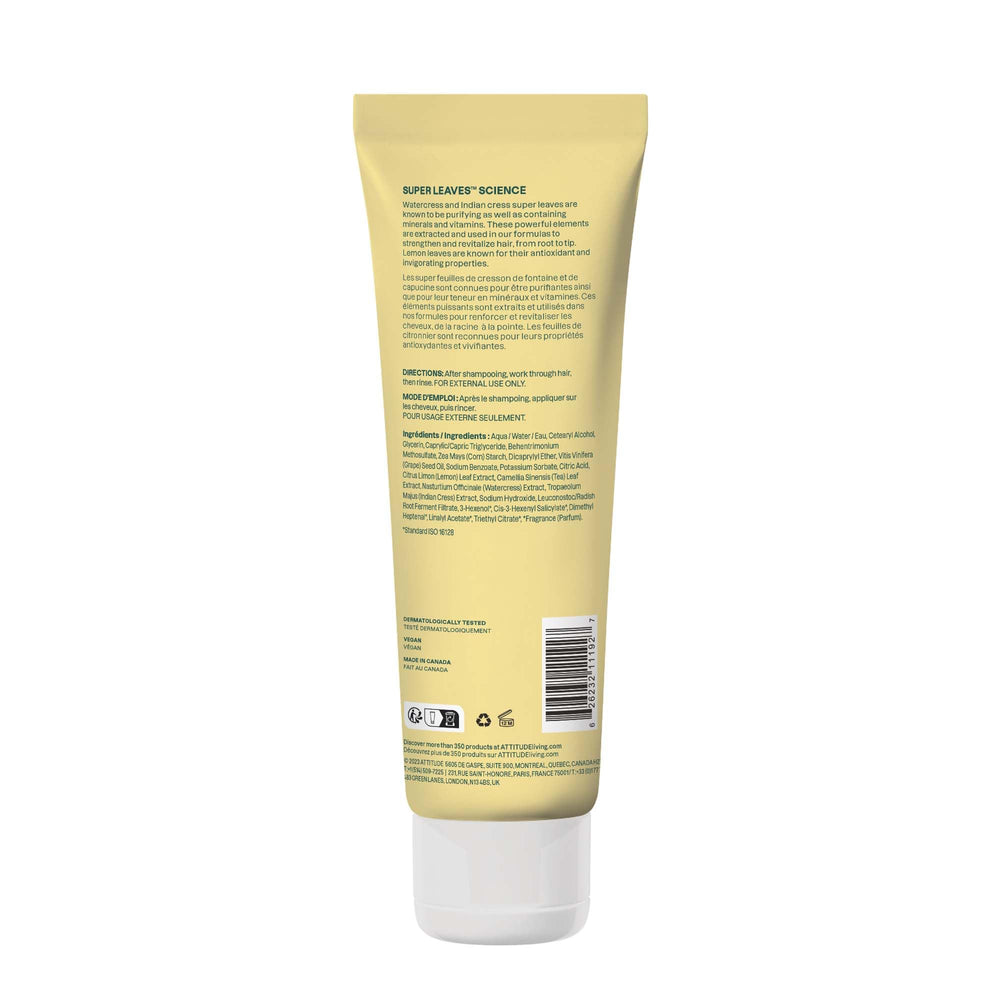 Pour des résultats optimaux, ATTITUDE Clarifiant après-shampooing s’accorde avec le shampooing clarifiant.