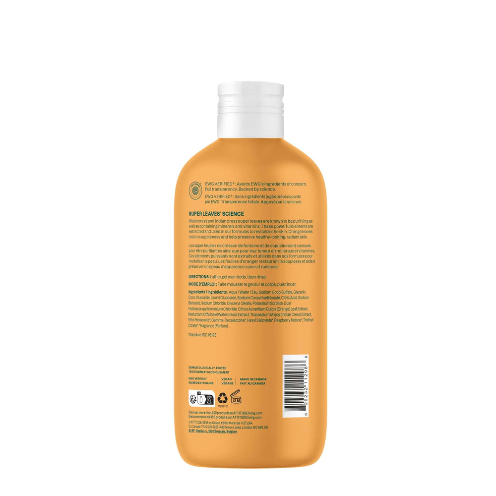 ATTITUDE Body Wash — remplissage FSC pour réduire les déchets plastiques.