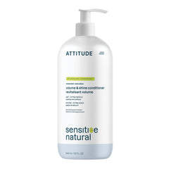 ATTITUDE conditionneur sensibilité cheveux : bouteille prête pour soin quotidien du cuir chevelu délicat
