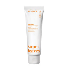 ATTITUDE Crème pour le corps, bouteille élégante, hydratation durable pour la peau sèche.