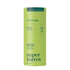 ATTITUDE déodorant sans plastique, emballage écologique, usage quotidien et pratique.
