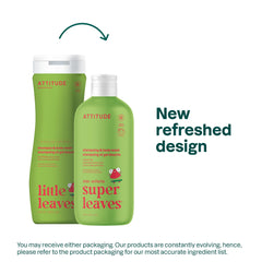ATTITUDE 2-en-1 mousse crémeuse pour enfants au parfum pastèque et coco.
