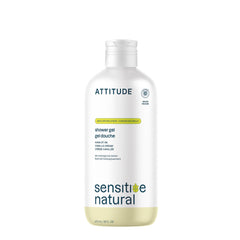 ATTITUDE Gel Douche Sensibilité – bouteille élégante, parfum délicat pour une douche relaxante.