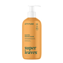 Lotion corps ATTITUDE avec emballage recyclable, expérience douce et responsable.