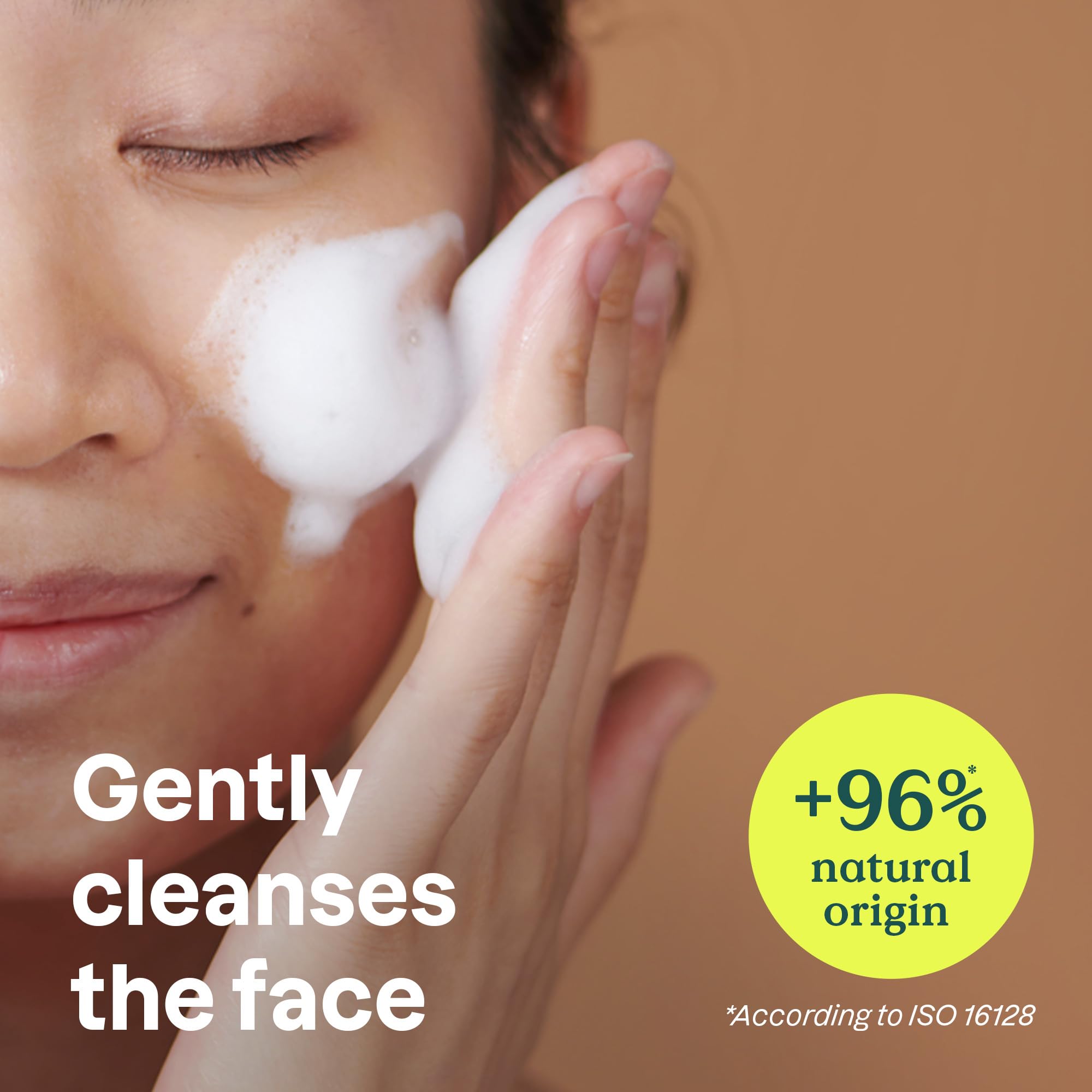 ATTITUDE nettoyant visage micellaire, mousse légère et efficace pour la peau.