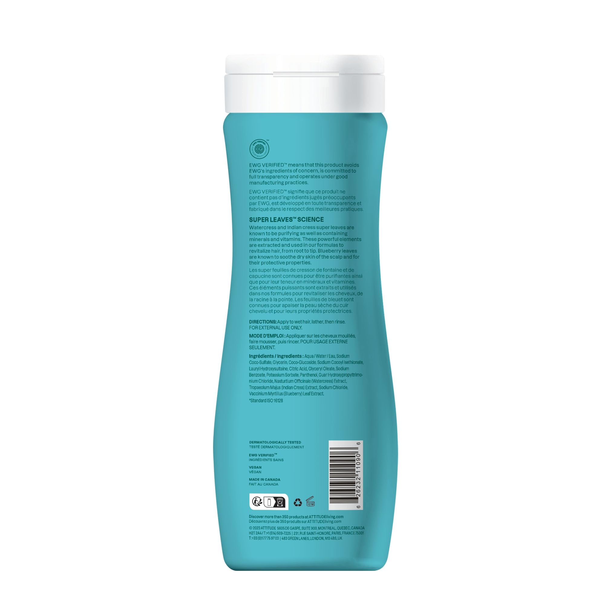 ATTITUDE Rituel cheveux avec le conditionneur — complément parfait pour un soin équilibré.