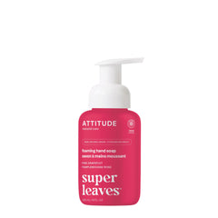 ATTITUDE savon mains mousse pamplemousse rose — hydratation douce après chaque lavage.