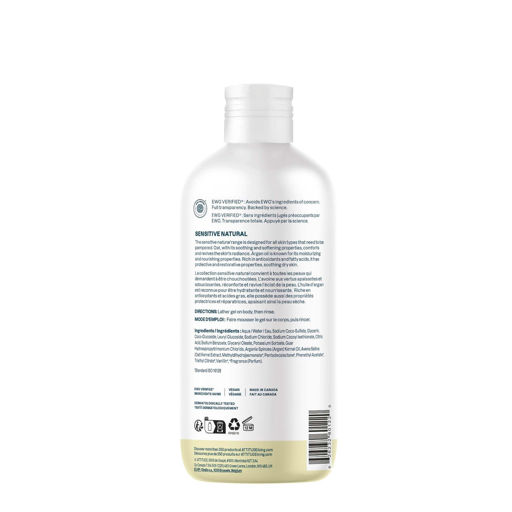 ATTITUDE Senteurs Vanille-Pêche – parfum réconfortant après chaque douche.