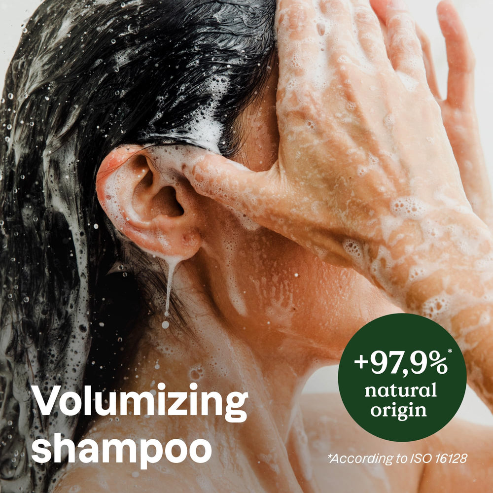 ATTITUDE Shampoing volume – versement-dans-la-douche – mousse légère et volumisante.
