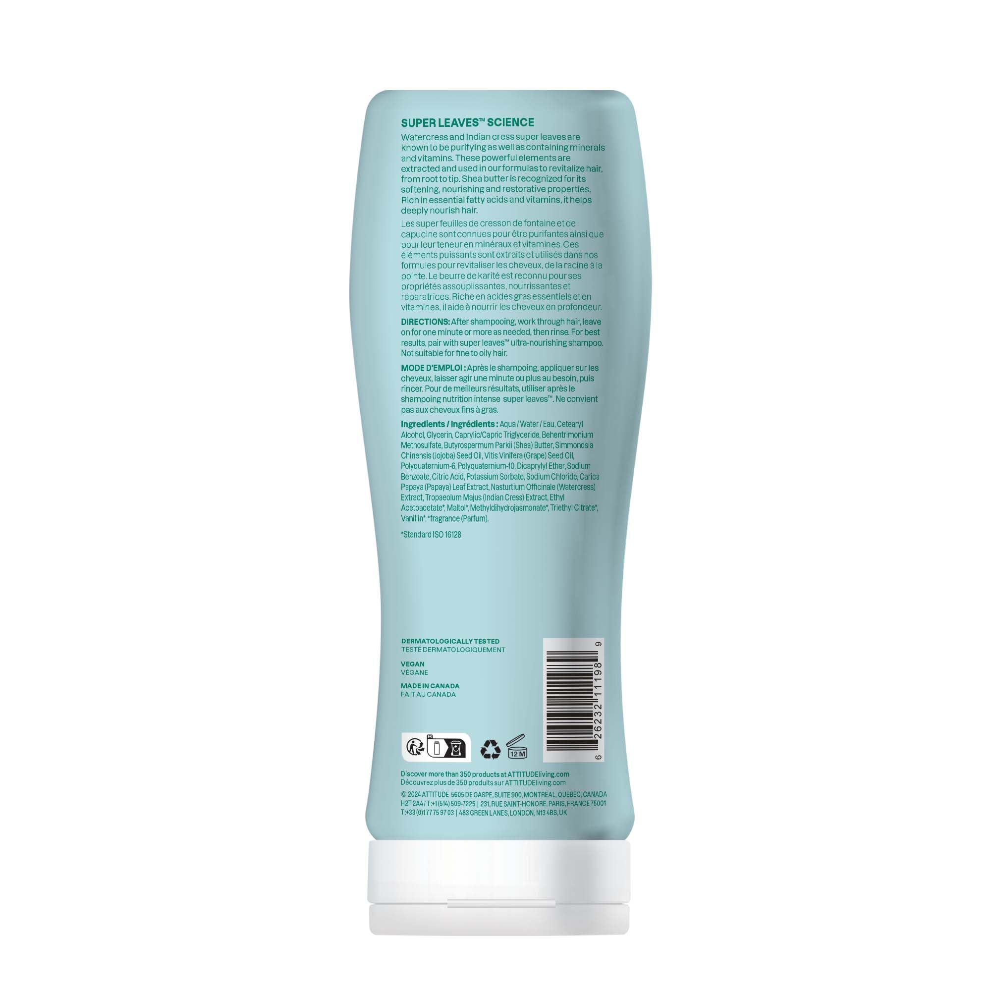 ATTITUDE Ultra-Nourrissant - adapté aux boucles 4a à 4c pour réduire les frisottis.