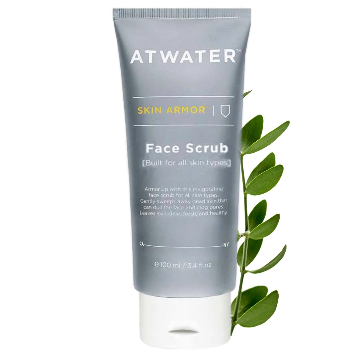 ATWATER Skin Armor gommage-visage billes-jojoba, exfoliation douce