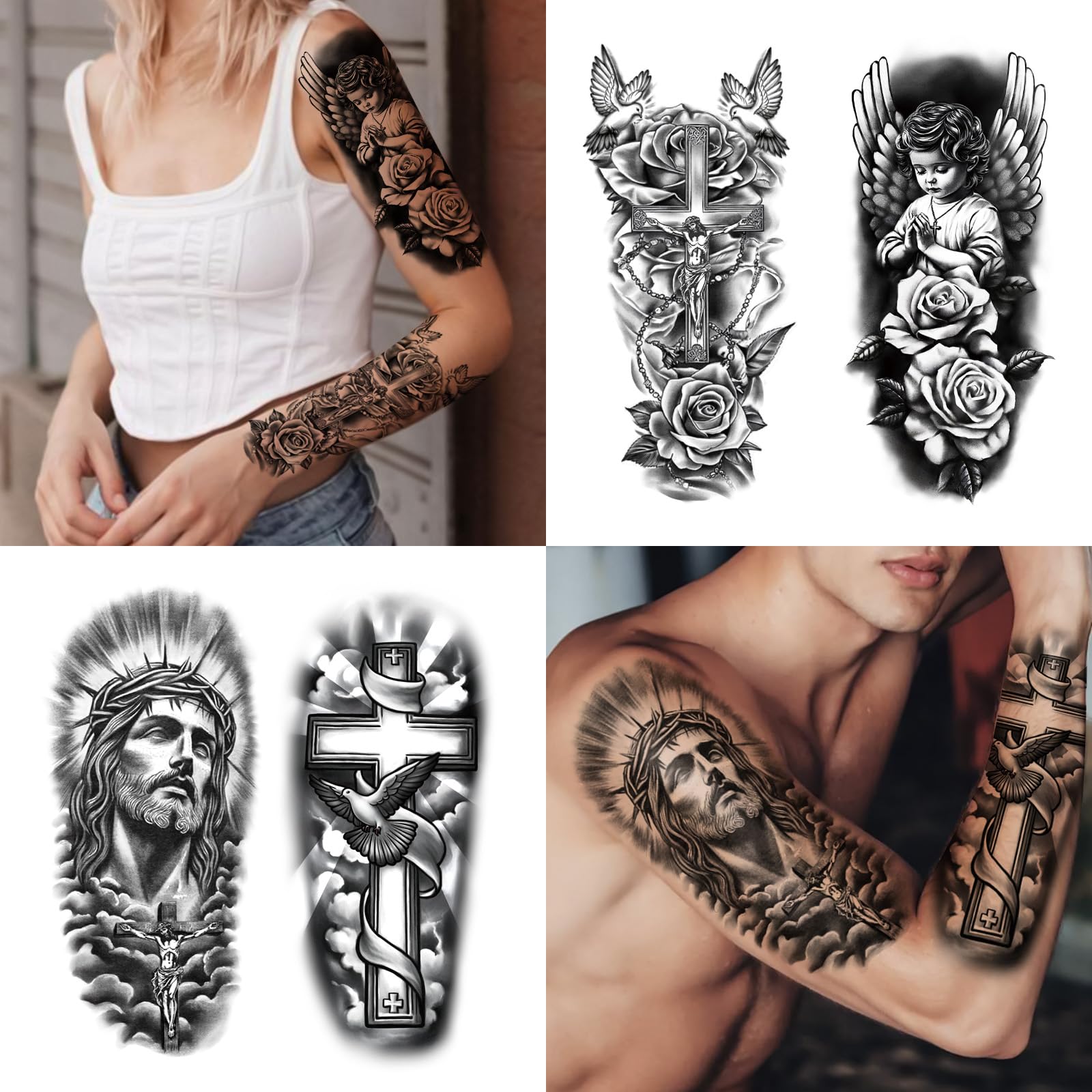 Atydkug tatouages étanches et réalistes – durent plusieurs jours sur la peau.