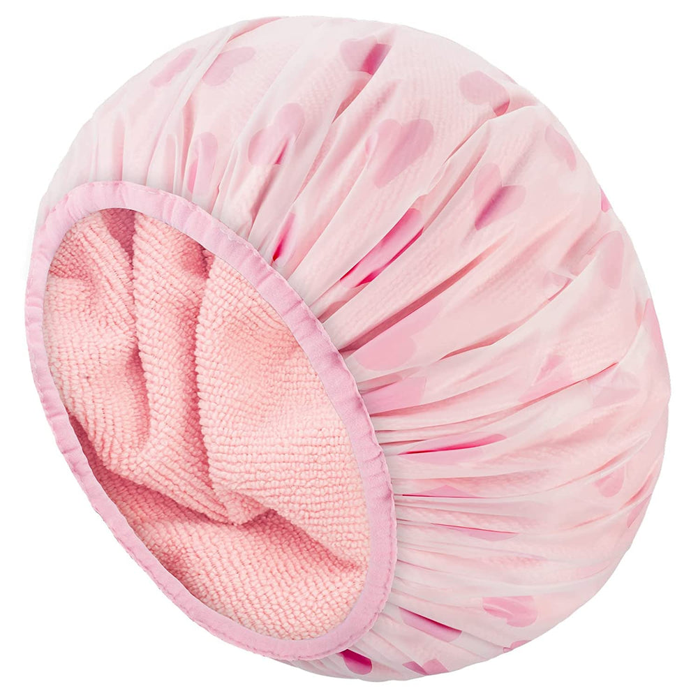 Bonnet Auban avec doublure éponge intérieure absorbe l eau et réduit les frisottis.