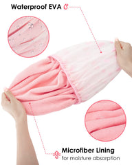 Bonnet Auban taille XL convient aux cheveux épais et volumineux.