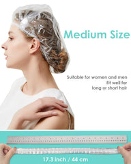 Auban cap-douche-elasticite-grande, s'adapte sur cheveux mi-longs et longs.